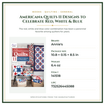 Product Specifications – Americana Quilts 11 Designs to Celebrate Red, White & Blue
