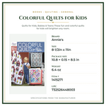 Product Specifications – Colorful Quilts for Kids