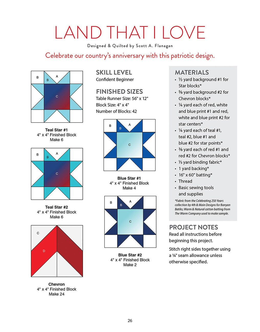 Season by Season Table Runners