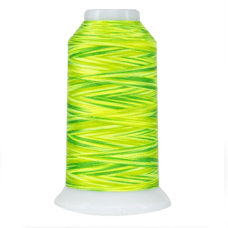 Omni Variegated Polyester Thread 40wt 2000yd Fresh Lime