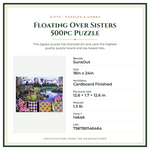 Product Specifications – Floating Over Sisters 500pc Puzzle