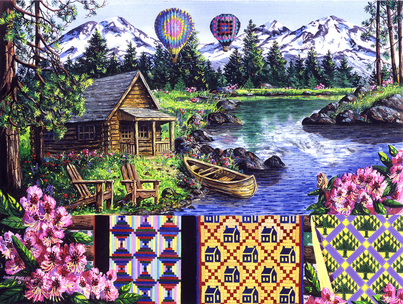 Floating Over Sisters 500pc Puzzle