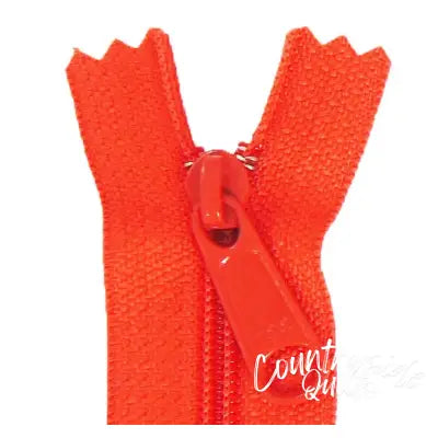 14in Clementine Zipper Closed End