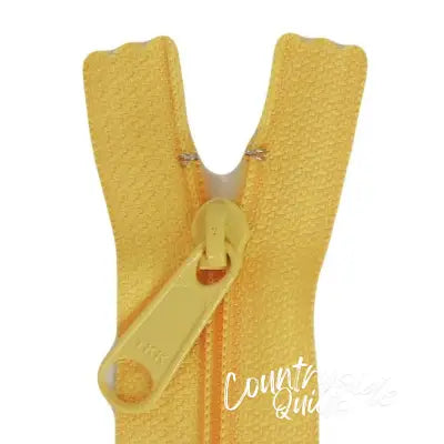 14in Daffodil Zipper Closed End