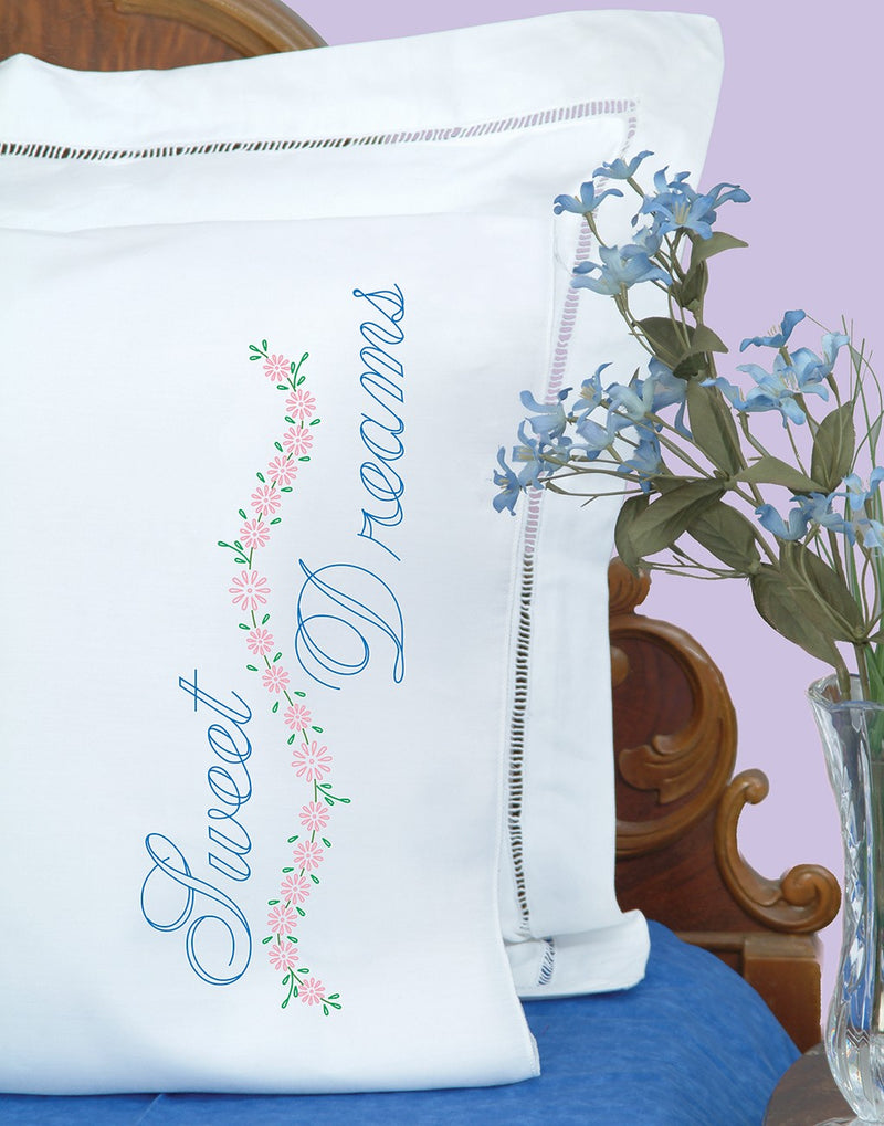 Sweet Dreams Perle Edge Pillowcases