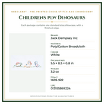 Product Specifications – Childrens plw Dinosaurs