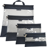 Tutto Clear Organizing Bag Black