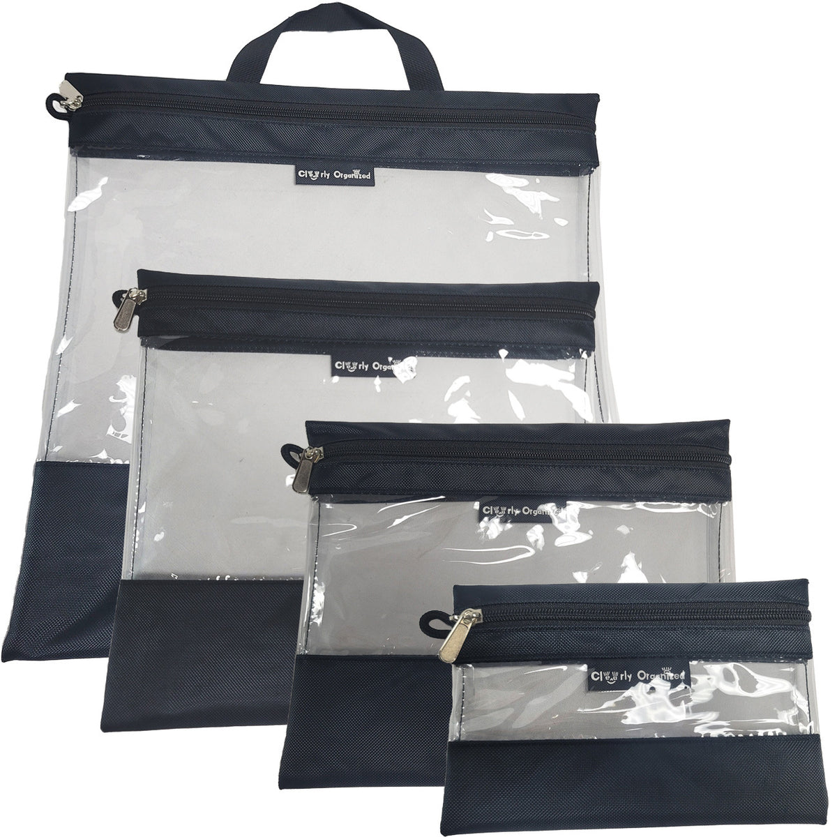 Tutto Clear Organizing Bag Black