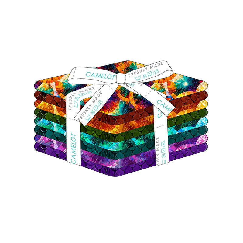Fat Quarter Bundle Kaleidoscope, 8pcs/bundle