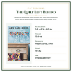Product Specifications – The Quilt Left Behind