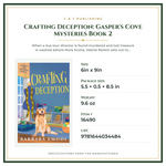 Product Specifications – Crafting Deception: Gasper's Cove Mysteries Book 2