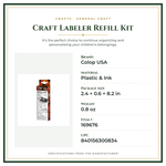 Product Specifications – Craft Labeler Refill Kit