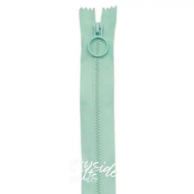 16in Mint Hoop Pull Zipper 2pk