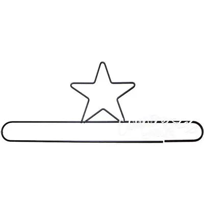 16in Star Split Bottom Hanger Silver