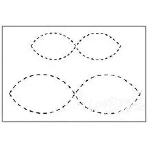 1879 Figure 8 3’’x10’’/5’’x14’’ Stencil NA