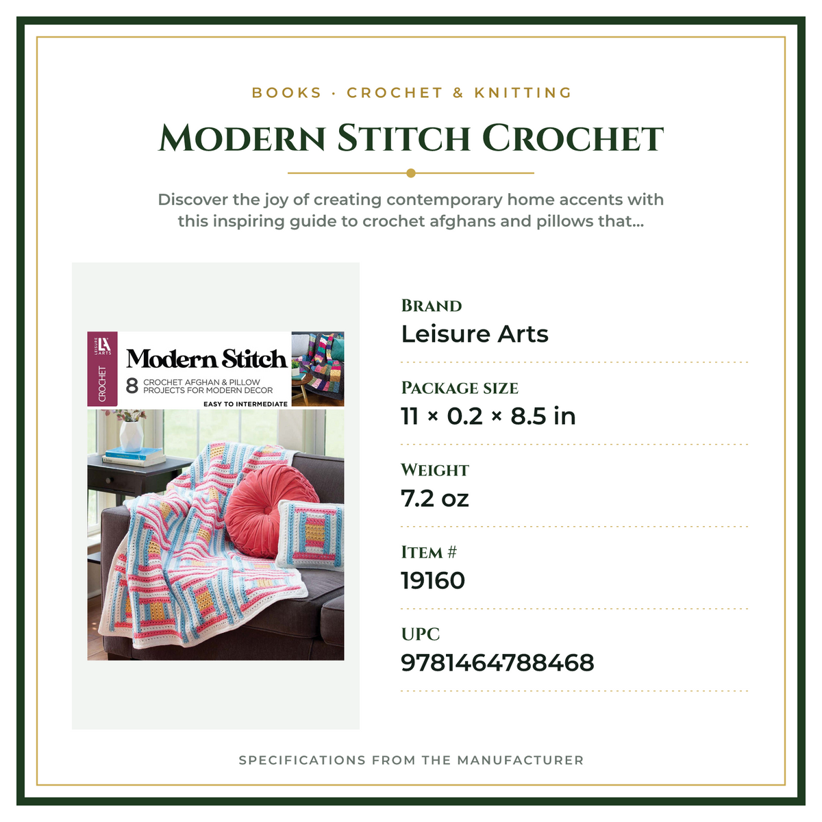 Product Specifications – Modern Stitch Crochet