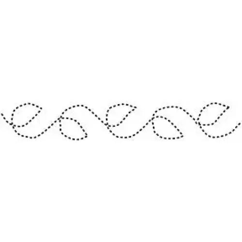 1948 Leaf Border 2’’x14’’ Stencil NA