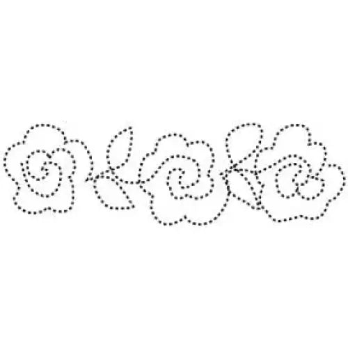 1954 Rose Vine 4’’x14’’ Stencil NA