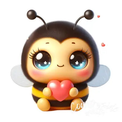 Funny Cartoon Bees Fabric Panel 12