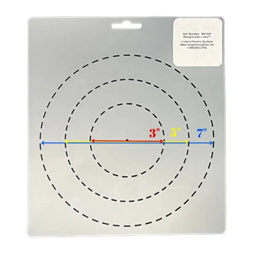 1957 Circle 3’’/5’’/7’’ Stencil NA