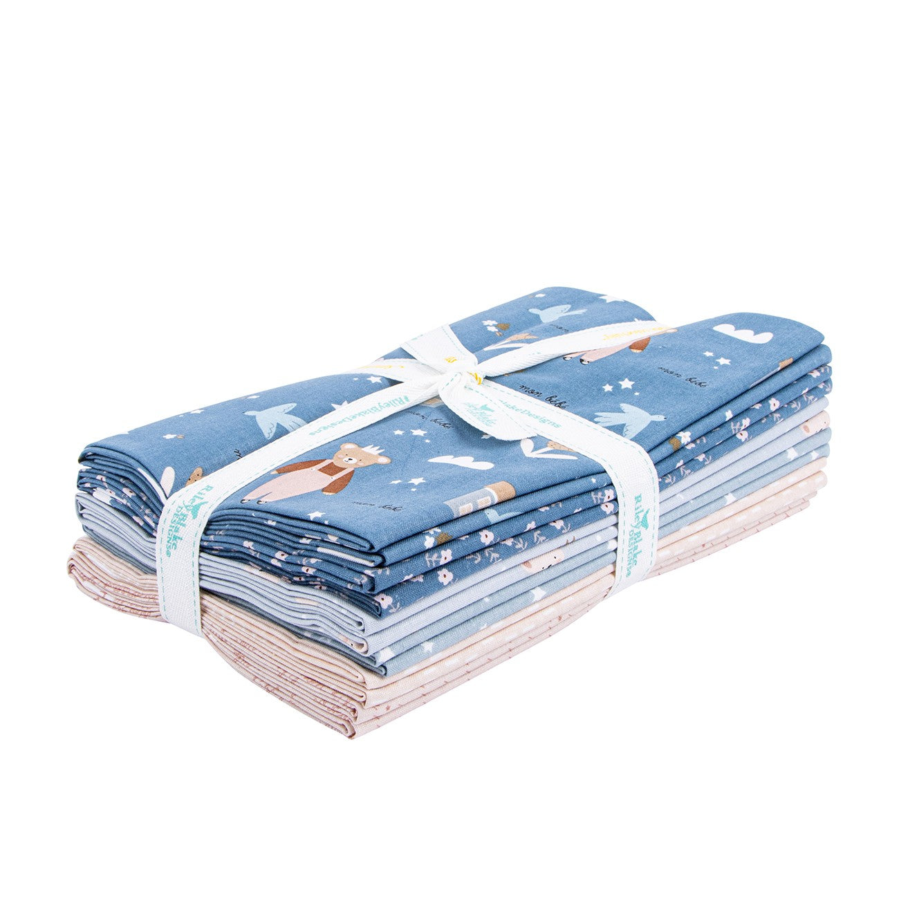 Cozy Bebe 1 Yard Bundle Blue, 6pcs