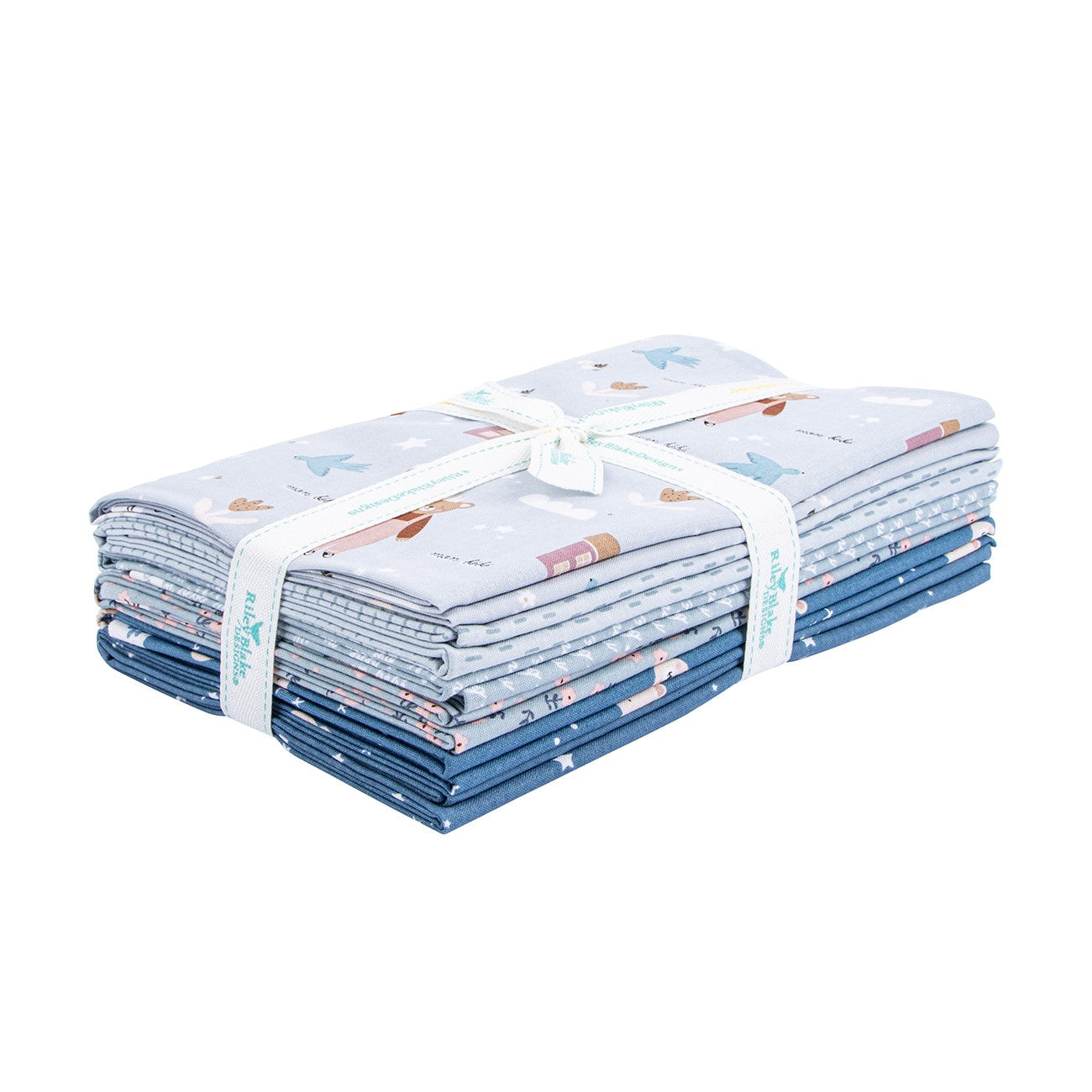 Cozy Bebe 1 Yard Bundle Light Blue, 6pcs