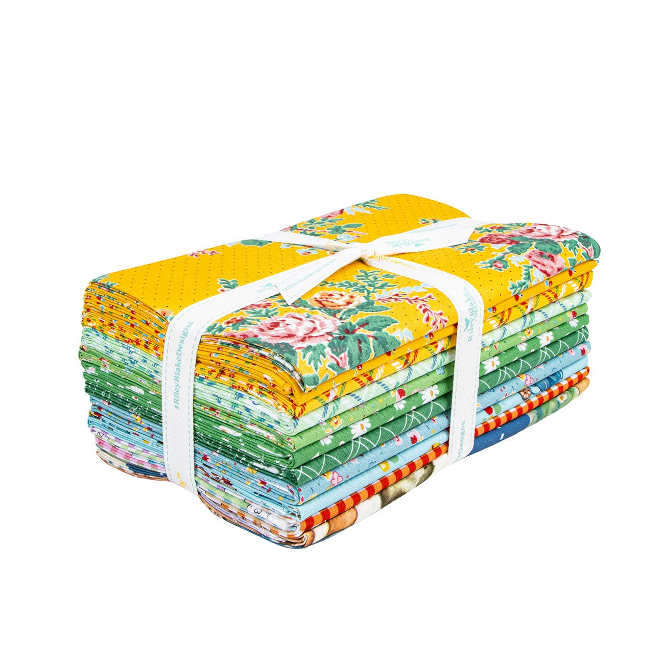 Simple Pleasures 1 Yard Bundle Yellow, 11 Pcs.