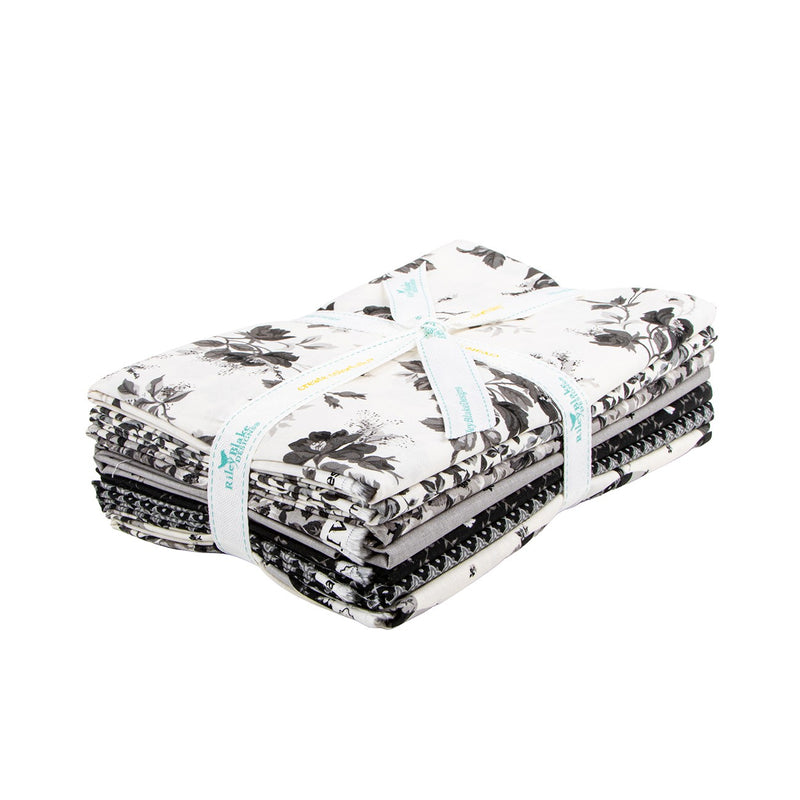 Ink & Ivory 1 Yard Bundle Ivory, 7 Pcs.
