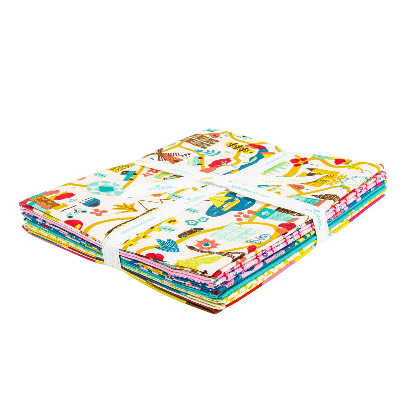 The Genesis of a Journey 1 Yard Bundle Cream, 6 Pcs.