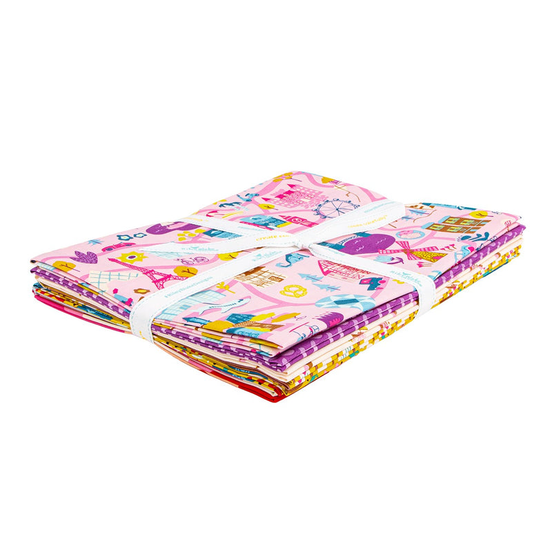 The Genesis of a Journey 1 Yard Bundle Rose, 6 Pcs.