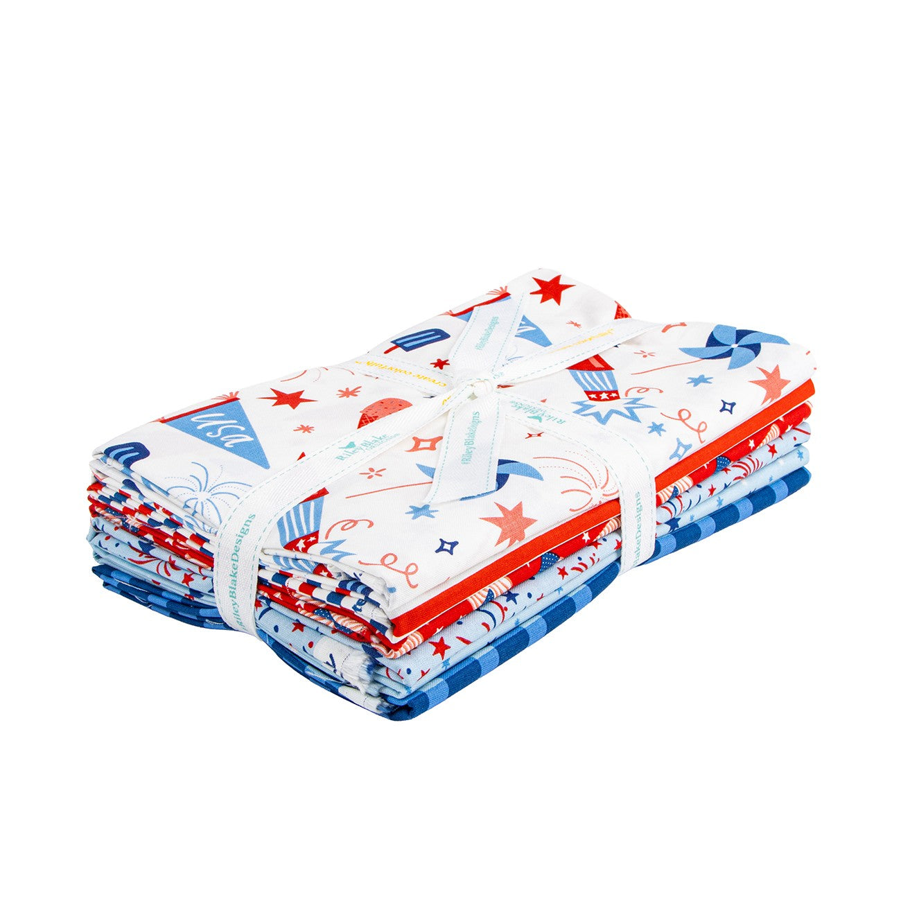 Firecracker 1 Yard Bundle White, 6pcs