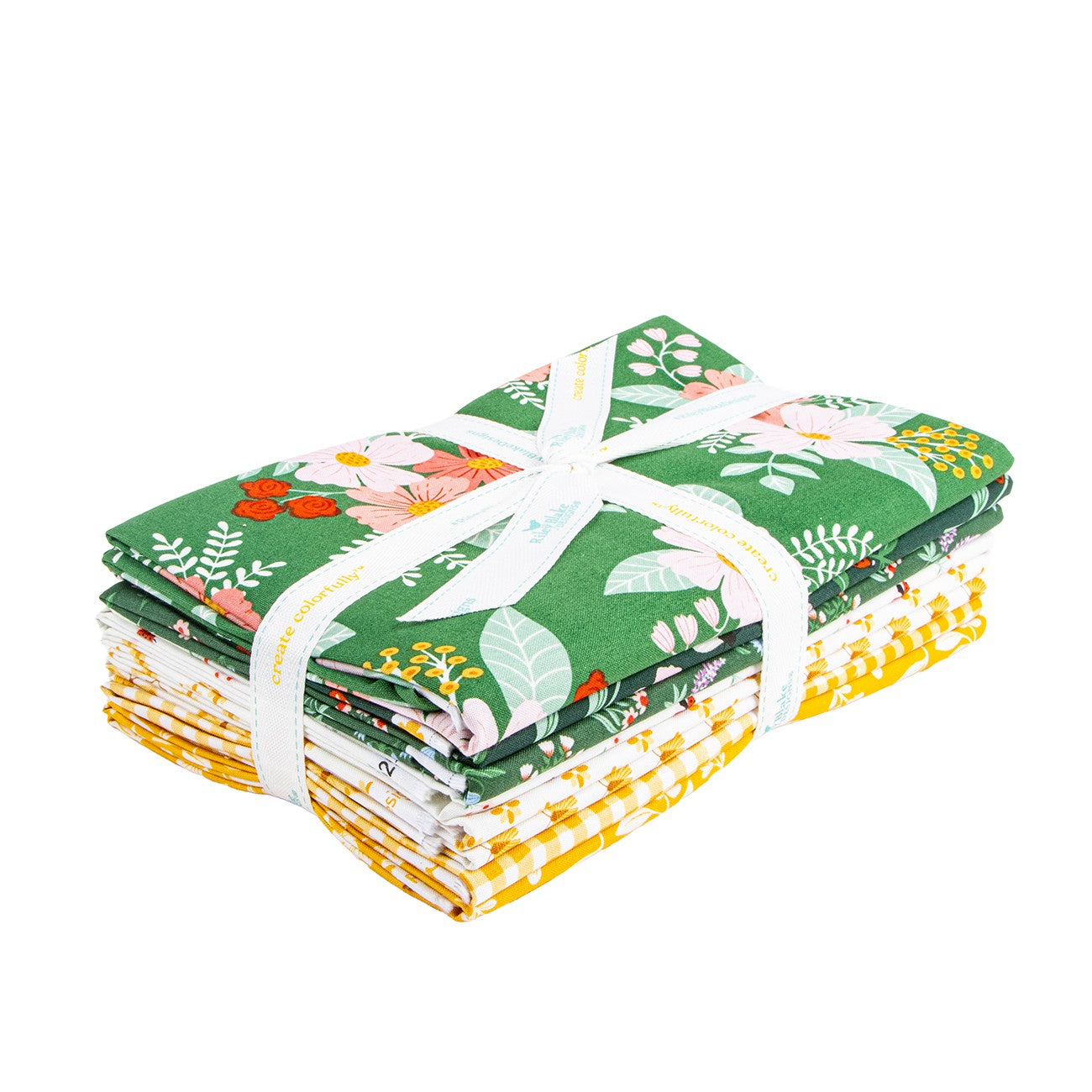 Meadow Moments 1 Yard Bundle Green, 8pcs