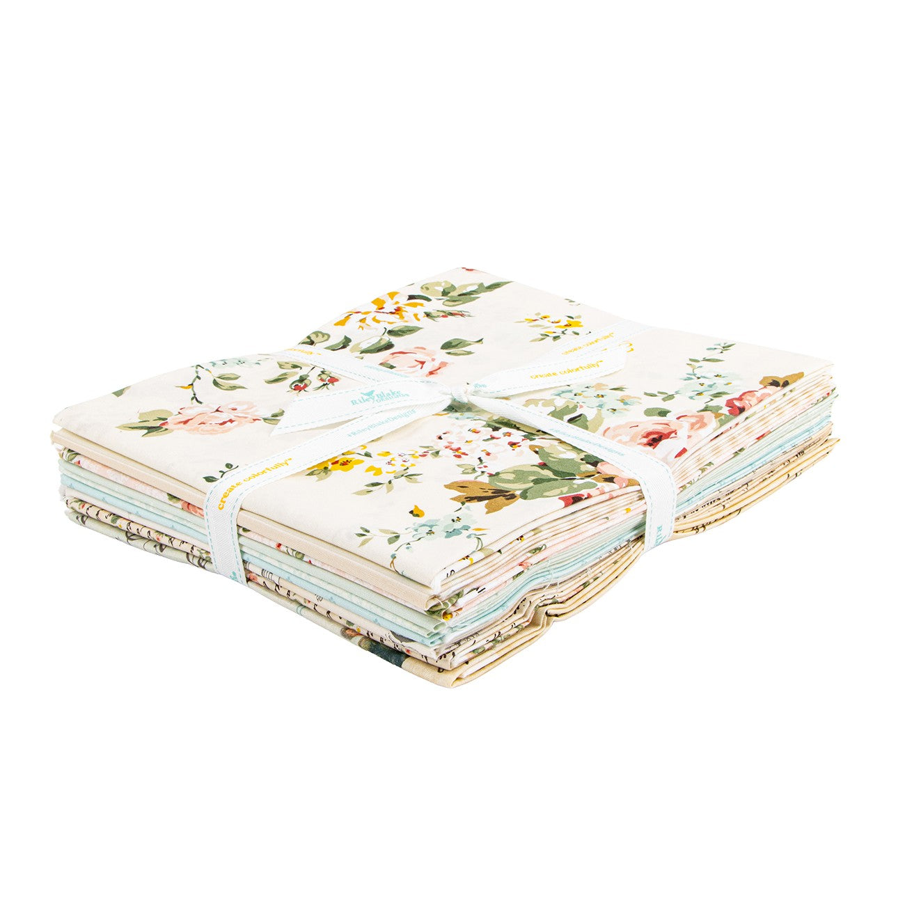 Rose & Violet's Bouquet des Fleurs 1 Yard Bundle Cream, 9pcs