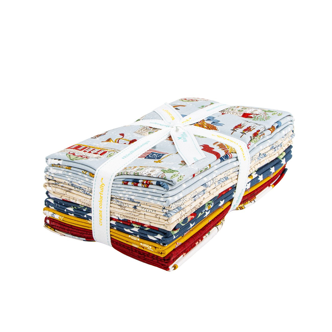 Independence 1 Yard Bundle Blue, 9pcs