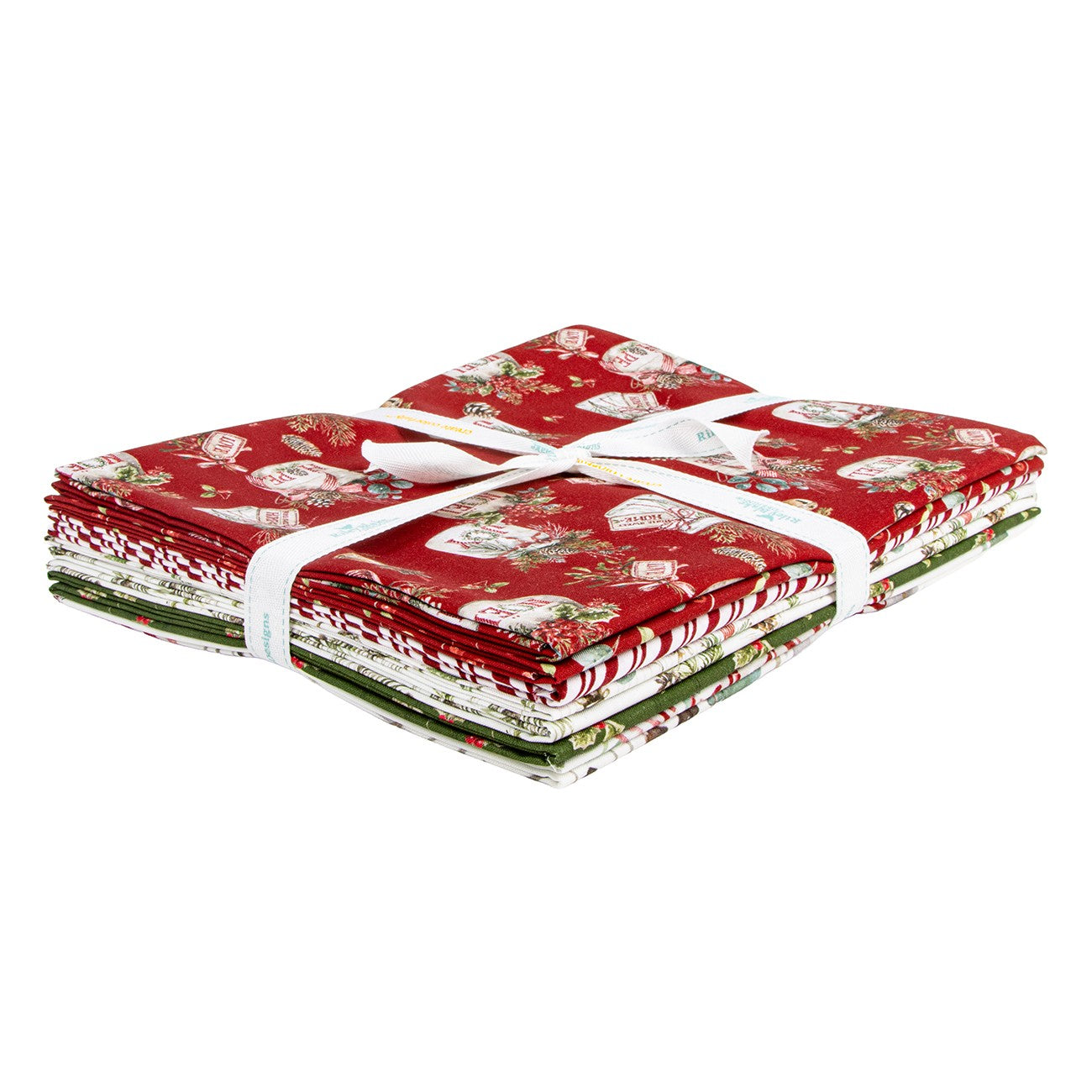 Holiday Spirit 1 Yard Bundle Red, 7pcs