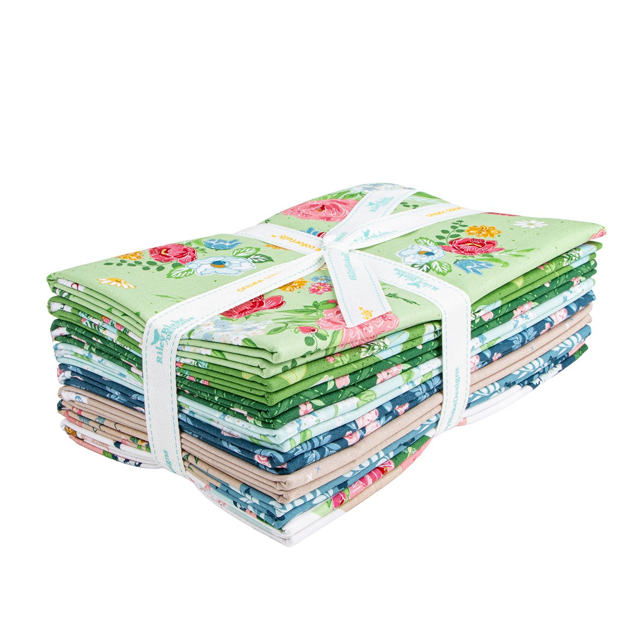 Correspondence 1 Yard Bundle Green, 8pcs
