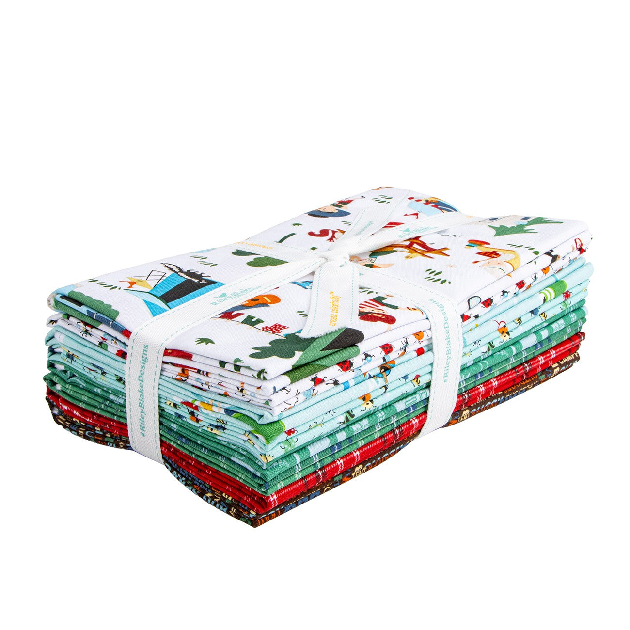 Happy Haven 1 Yard Bundle White, 8pcs