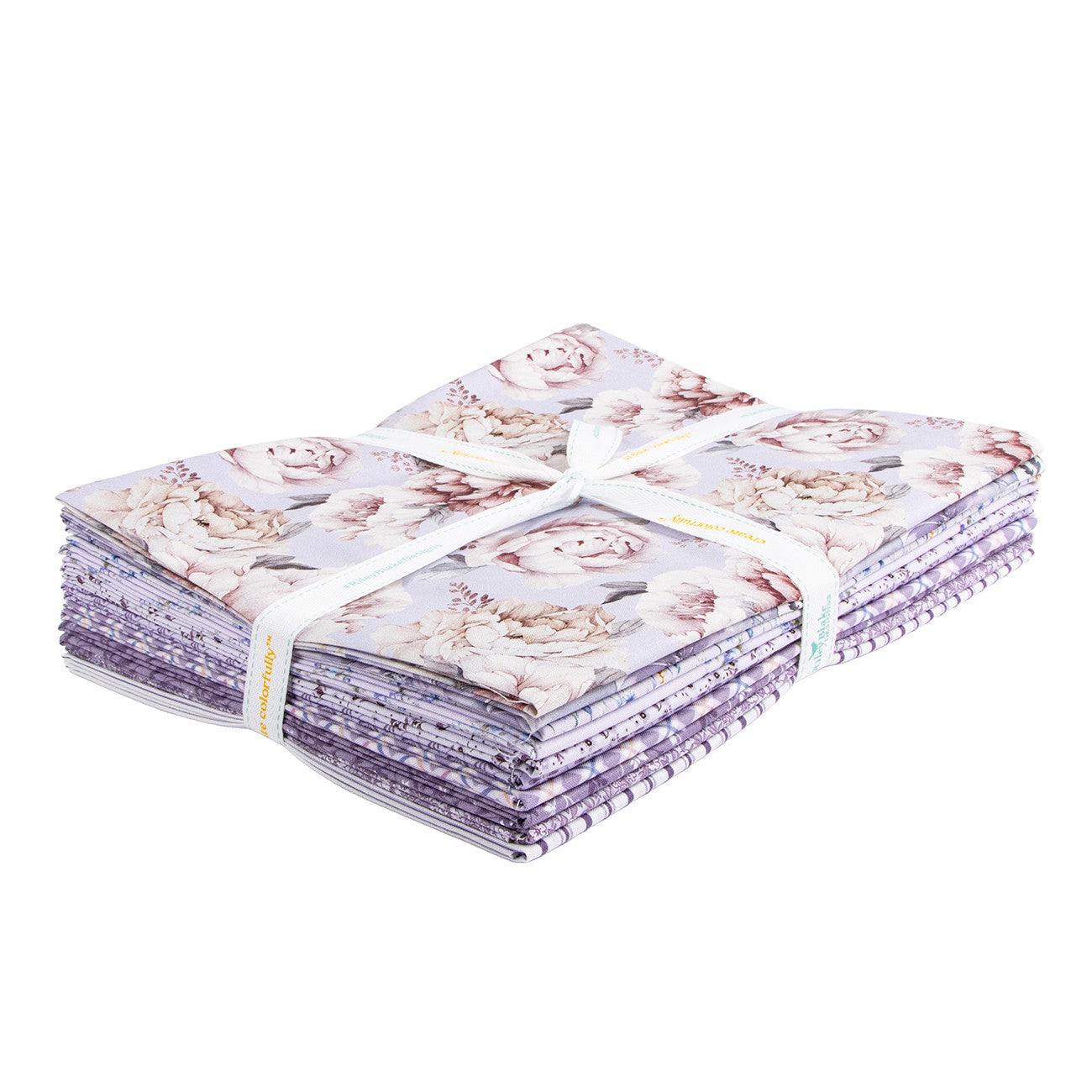 Daybreak on the Prairie 1 Yard Bundle Purple, 10pcs