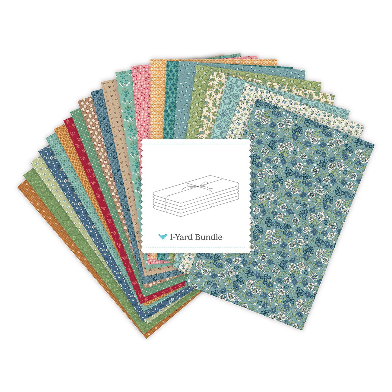 Family Reunion 1 Yard Bundle Cottage, 21 Pcs.