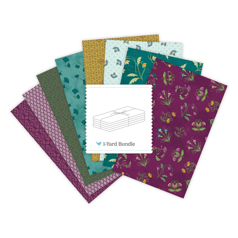 Amethyst & Ivy 1 Yard Bundle Amethyst, 8 Pcs.