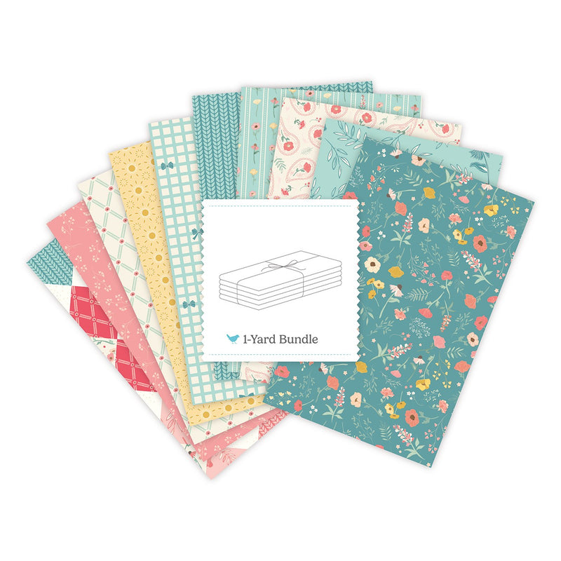 Briarhill 1 Yard Bundle Wedgewood, 10 Pcs.