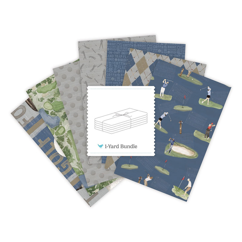 Greens & Fairways 1 Yard Bundle Blue, 7 Pcs.
