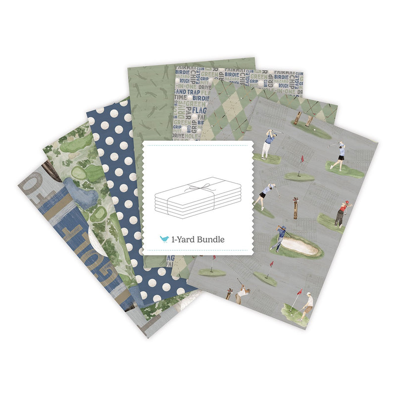 Greens & Fairways 1 Yard Bundle Gray, 7 Pcs.