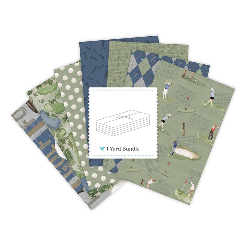 Greens & Fairways 1 Yard Bundle Green, 7 Pcs.
