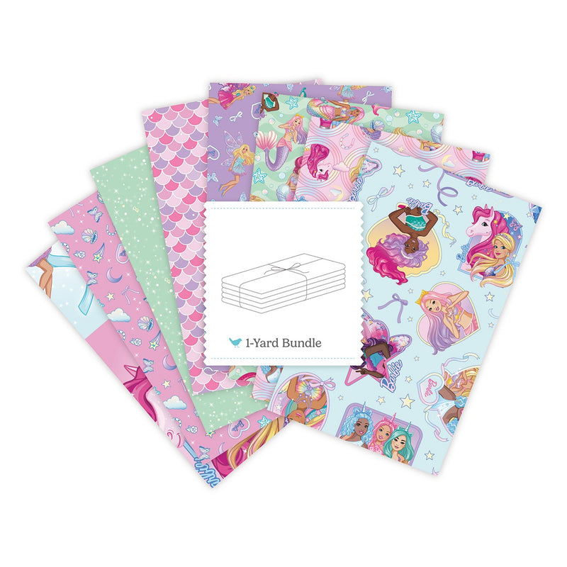 Barbie™ Fantasy 1 Yard Bundle Blue, 8 Pcs.