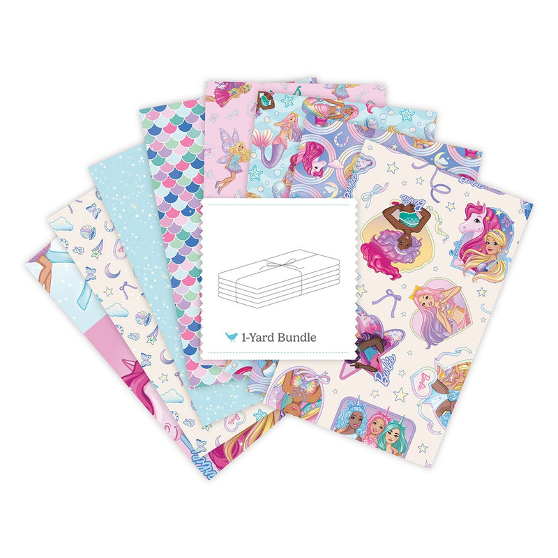 Barbie™ Fantasy 1 Yard Bundle Cream, 8 Pcs.