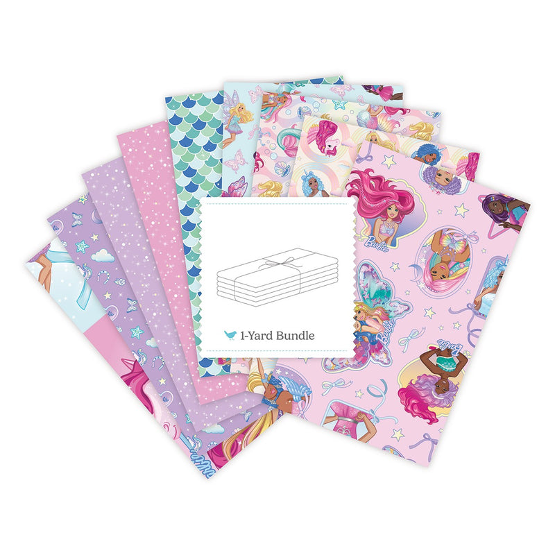 Barbie™ Fantasy 1 Yard Bundle Pink, 9 Pcs.