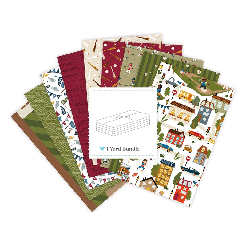 Hometown Heroes 1 Yard Bundle Baseball, 9 Pcs.