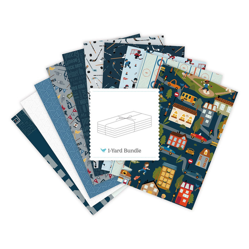 Hometown Heroes 1 Yard Bundle Hockey, 10 Pcs.