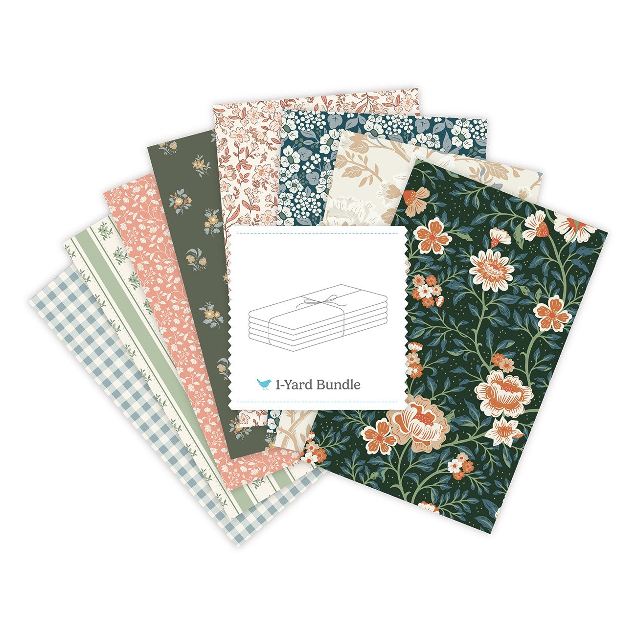 The Conservatory 1 Yard Bundle Woodland, 8 Pcs.